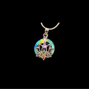 Elegant Multicolor Pendant Necklace